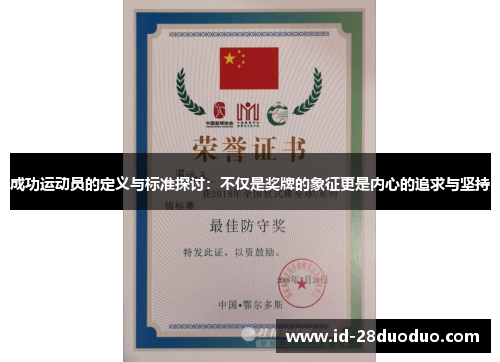 成功运动员的定义与标准探讨：不仅是奖牌的象征更是内心的追求与坚持