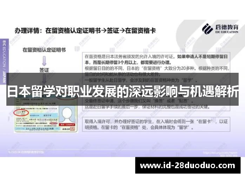 日本留学对职业发展的深远影响与机遇解析